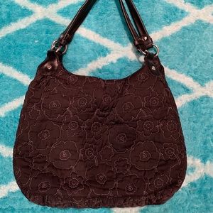 Black Floral Bag!